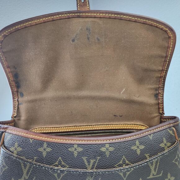 Louis Vuitton Sologne M42250 Monogram Shoulder Crossbody Bag France 2001 Vintage - Picture 16 of 16